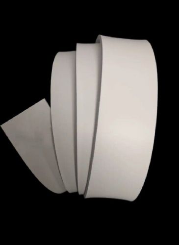 Leather Straps 127cm (50 inch) - widths (30mm - 75mm) -  White 75mm